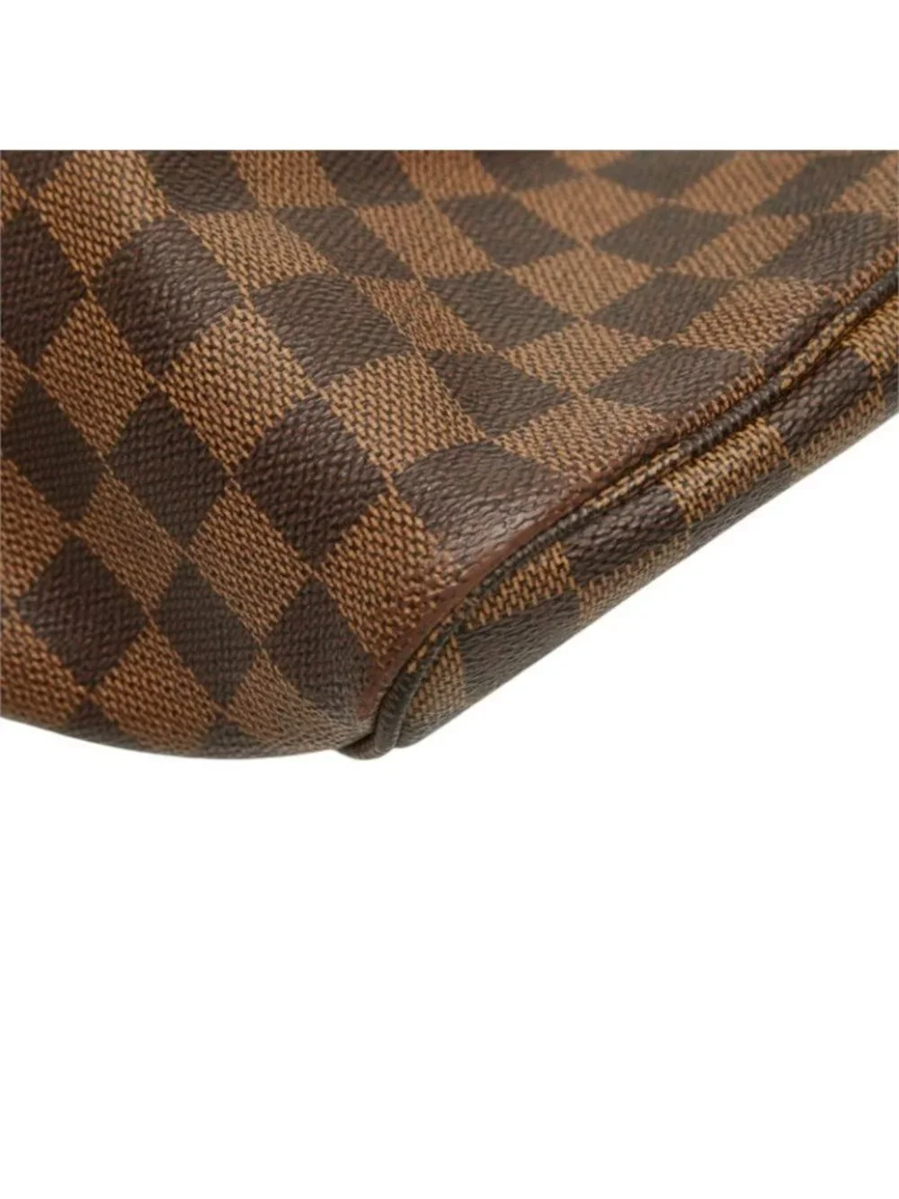 Louis Vuitton Damier Neverfull GM Tote Shoulder Bag Brown Leather